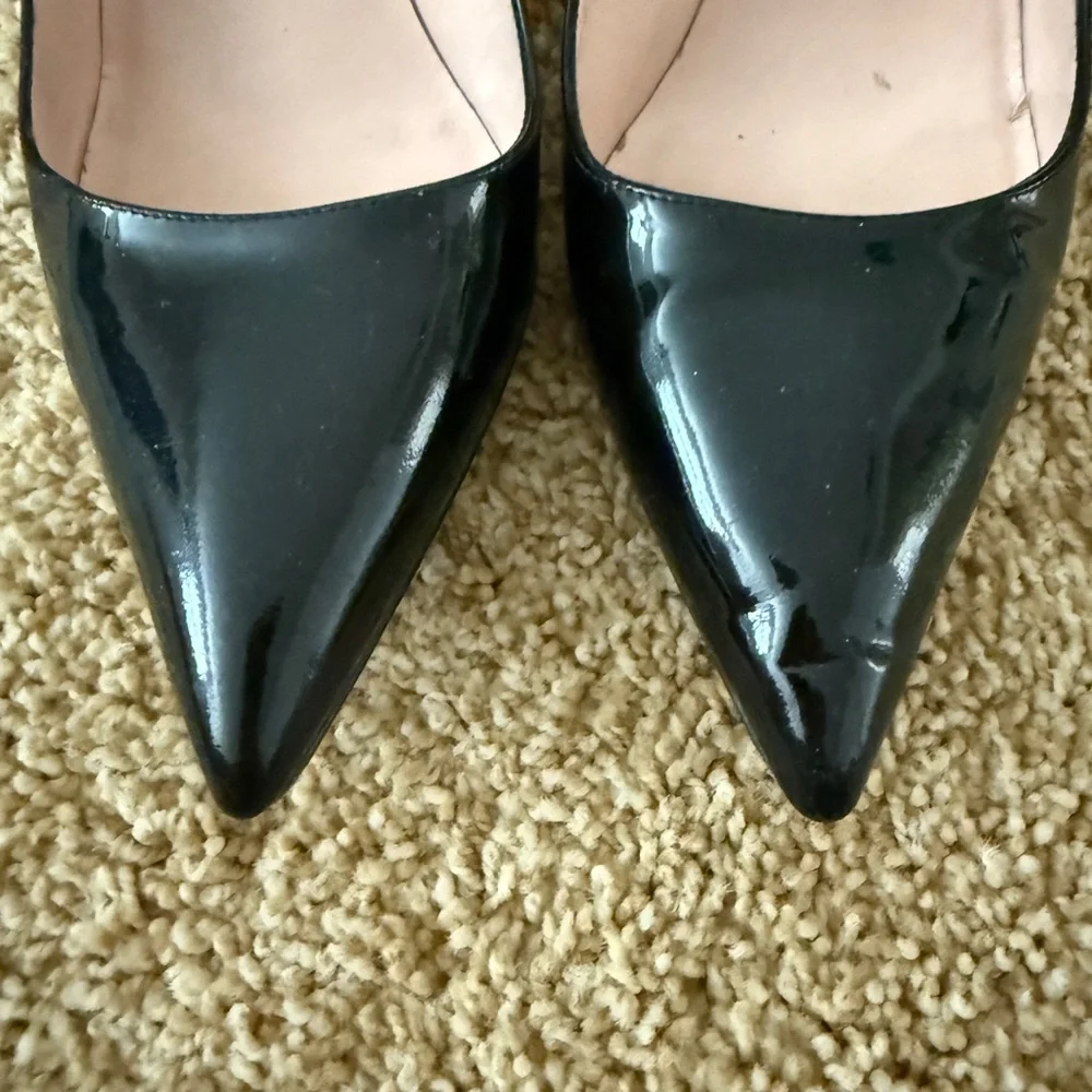 Kate Spade Black Patent Leather Heels - Picture 3 of 7
